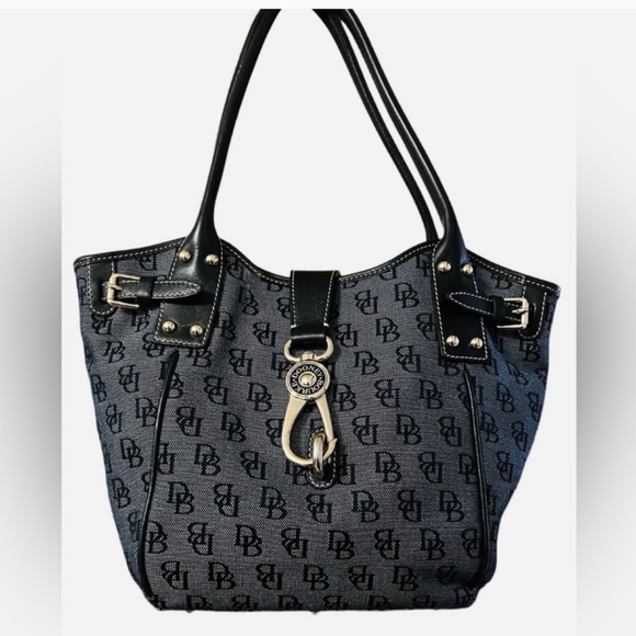 Dooney & Bourke Handbags - Denim Navy Dooney & Bourke Shoulder Bag Pre-owned